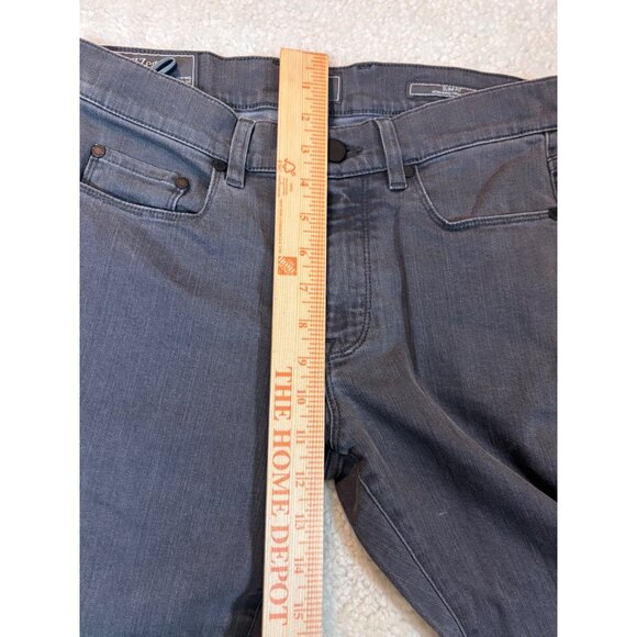 Z Zegna Mens Straight Fit Gray Jeans Size 30X29 - Picture 6 of 14